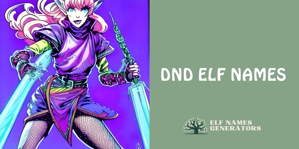 DND Elf Names Generator