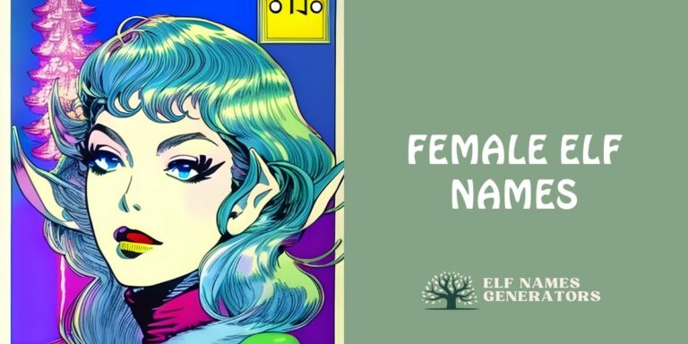 Female Elf Names